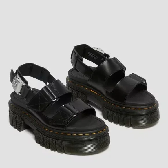 Dr. Martens Ricki Heaven by Marc Jacobs 2-Strap Platform Sandals 8 NWT - Picture 1 of 8